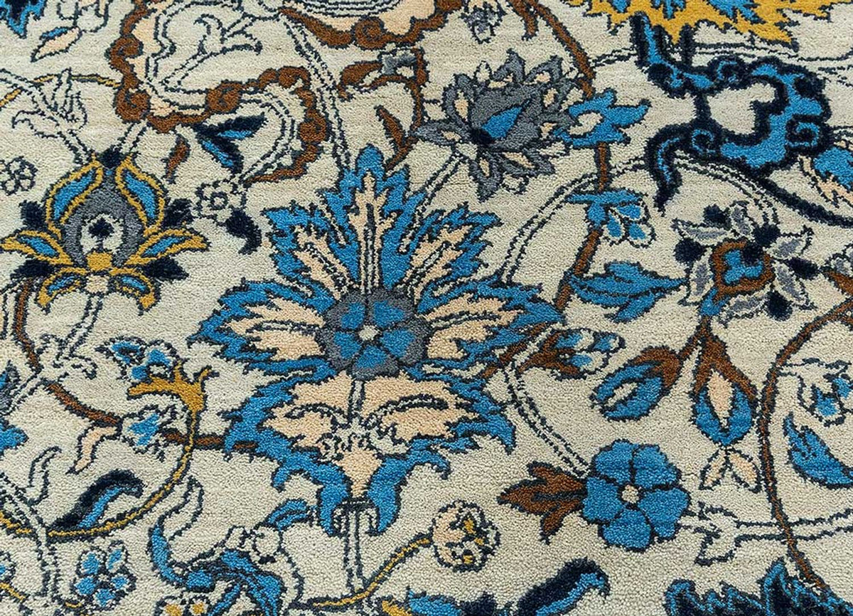 Wool Rug - 300 x 240 cm - blue