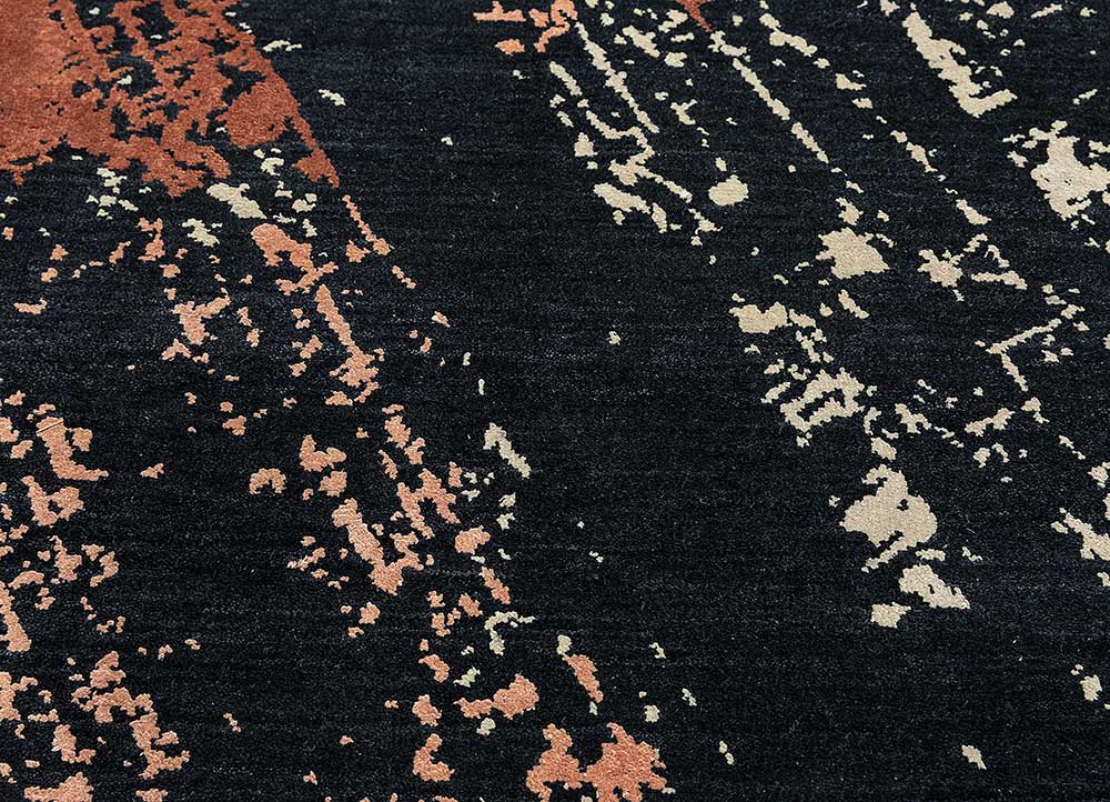 Wool Rug - 300 x 240 cm - black