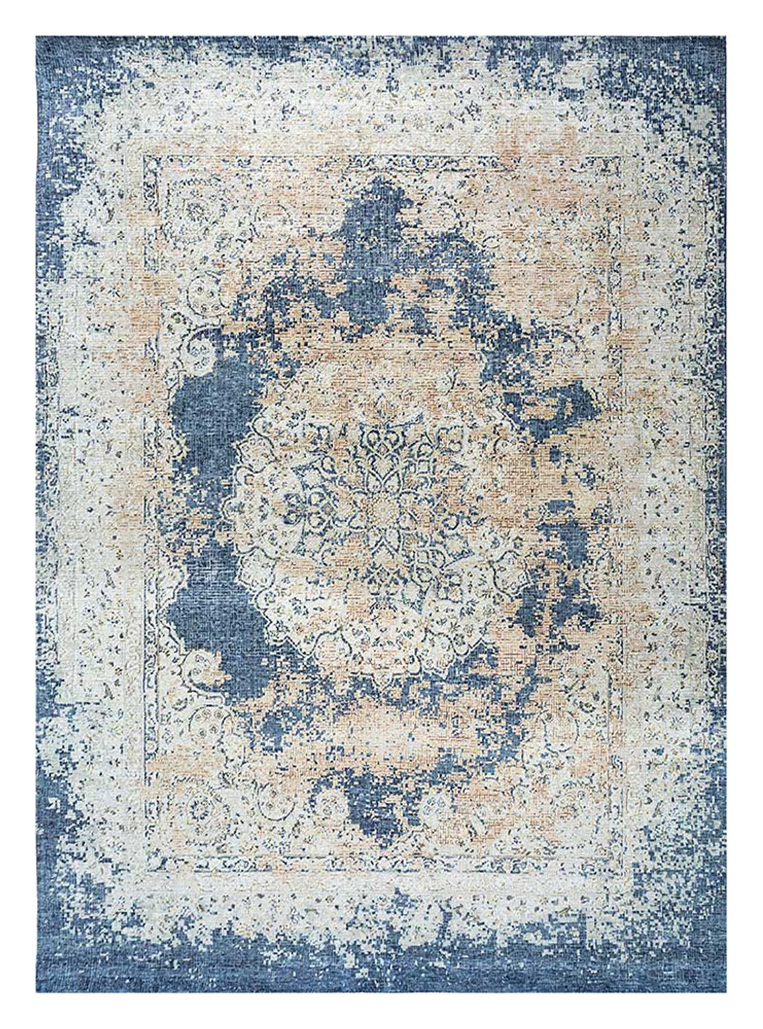 Wool Rug - 300 x 240 cm - sky blue