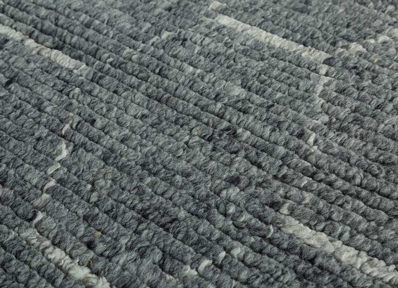 Wool Rug - 300 x 240 cm - grey