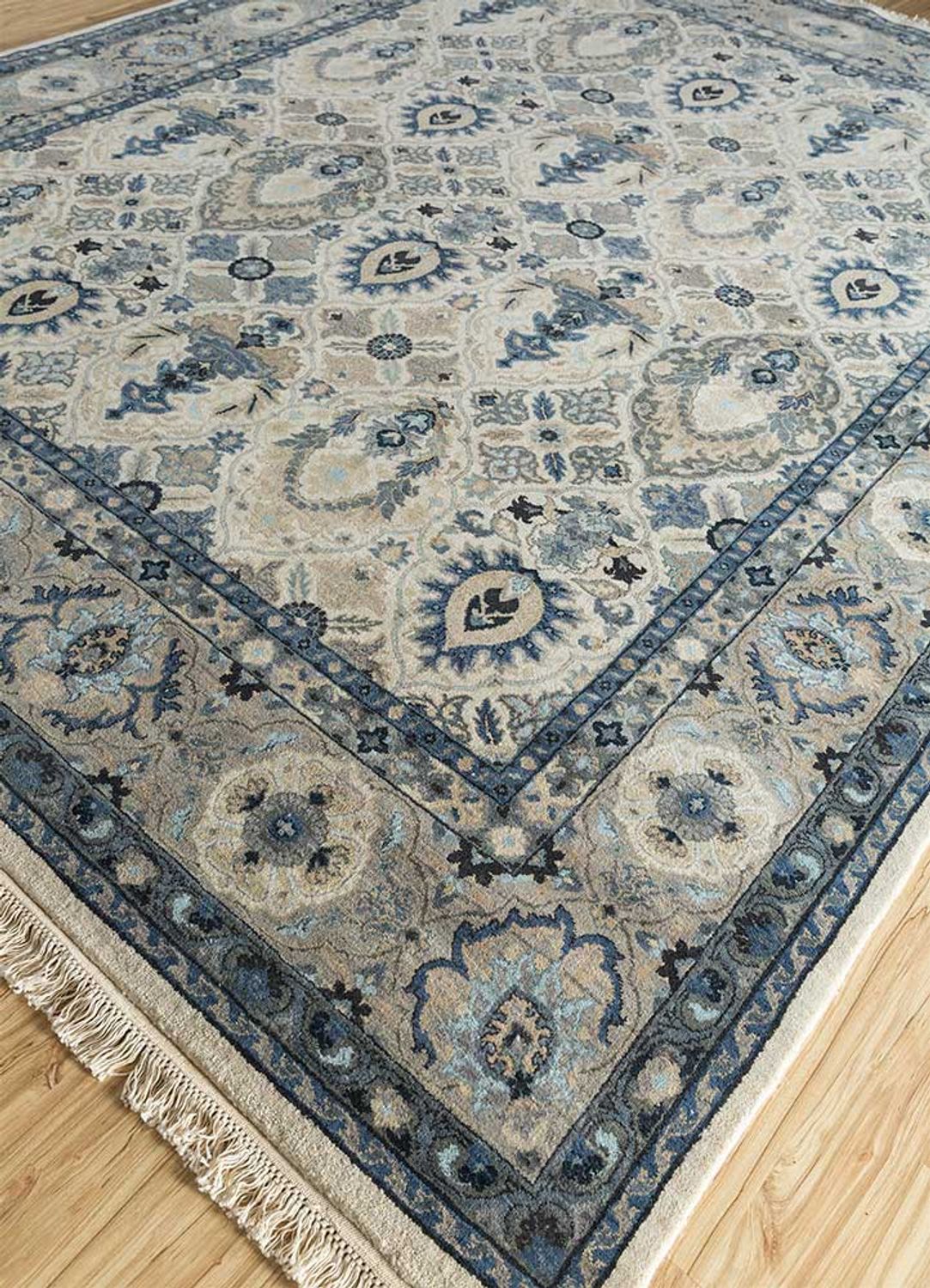 Wool Rug - 300 x 240 cm - cream