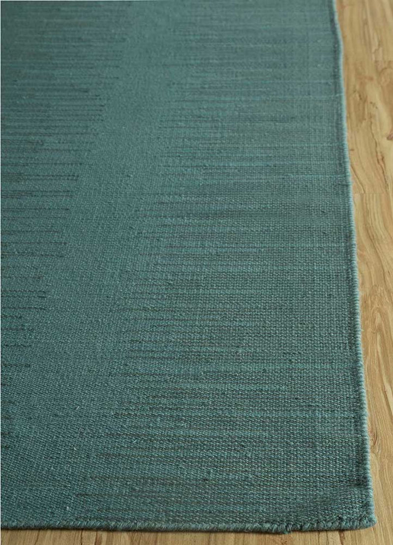 Wool Rug - 240 x 150 cm - dark green