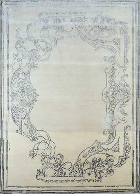 Wool Rug - 300 x 240 cm - cream