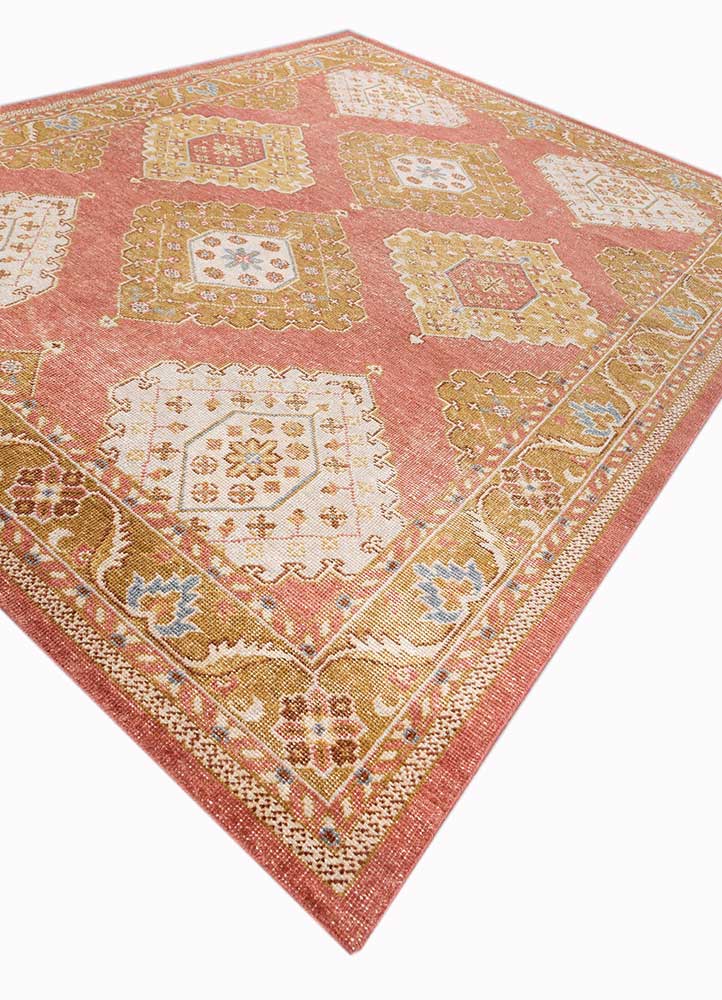 Wool Rug - 300 x 240 cm - orange