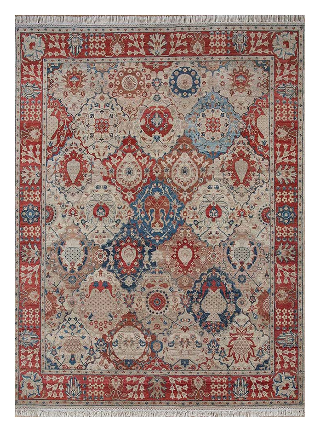 Wool Rug - 300 x 240 cm - orange