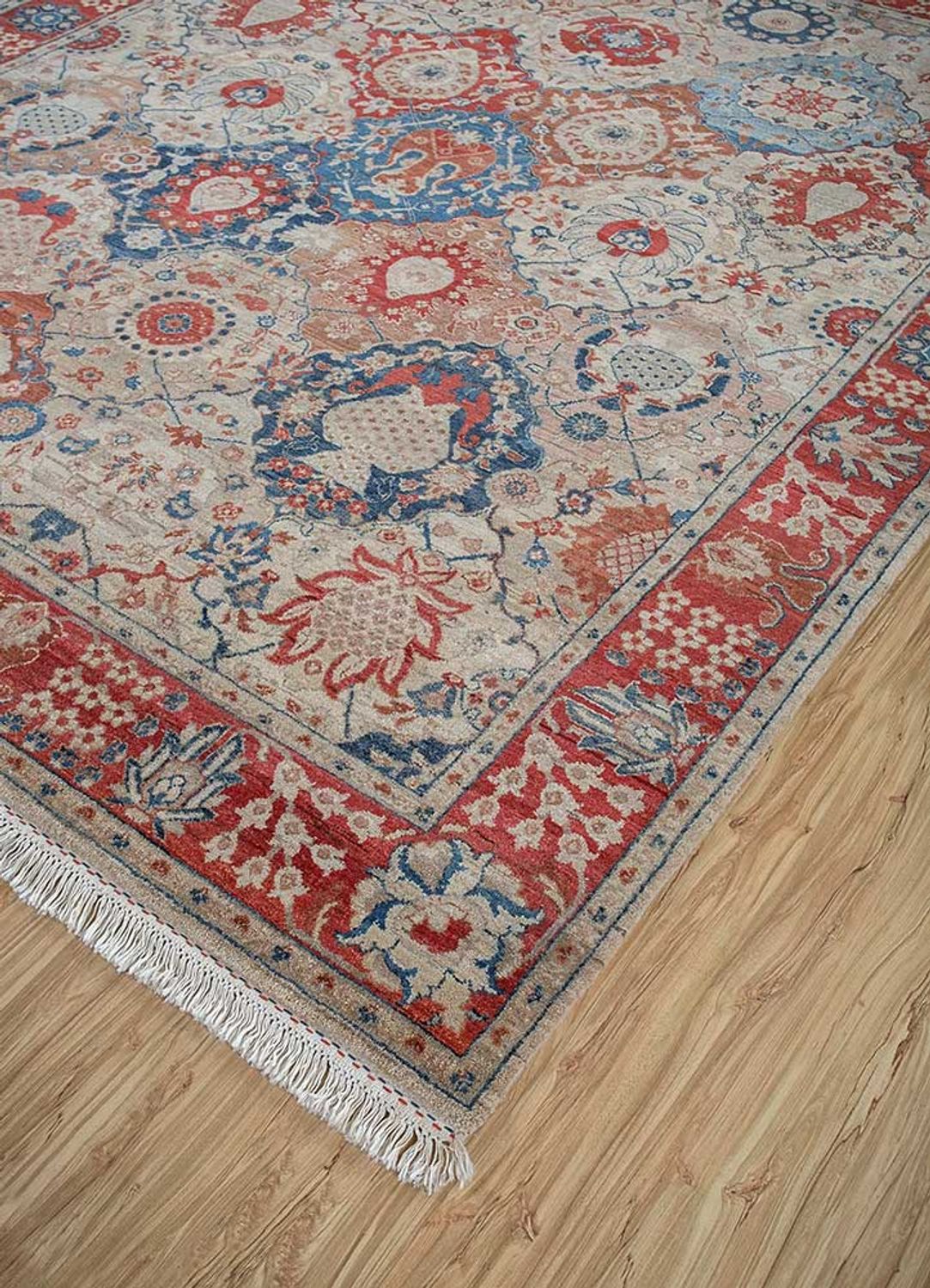 Wool Rug - 300 x 240 cm - orange