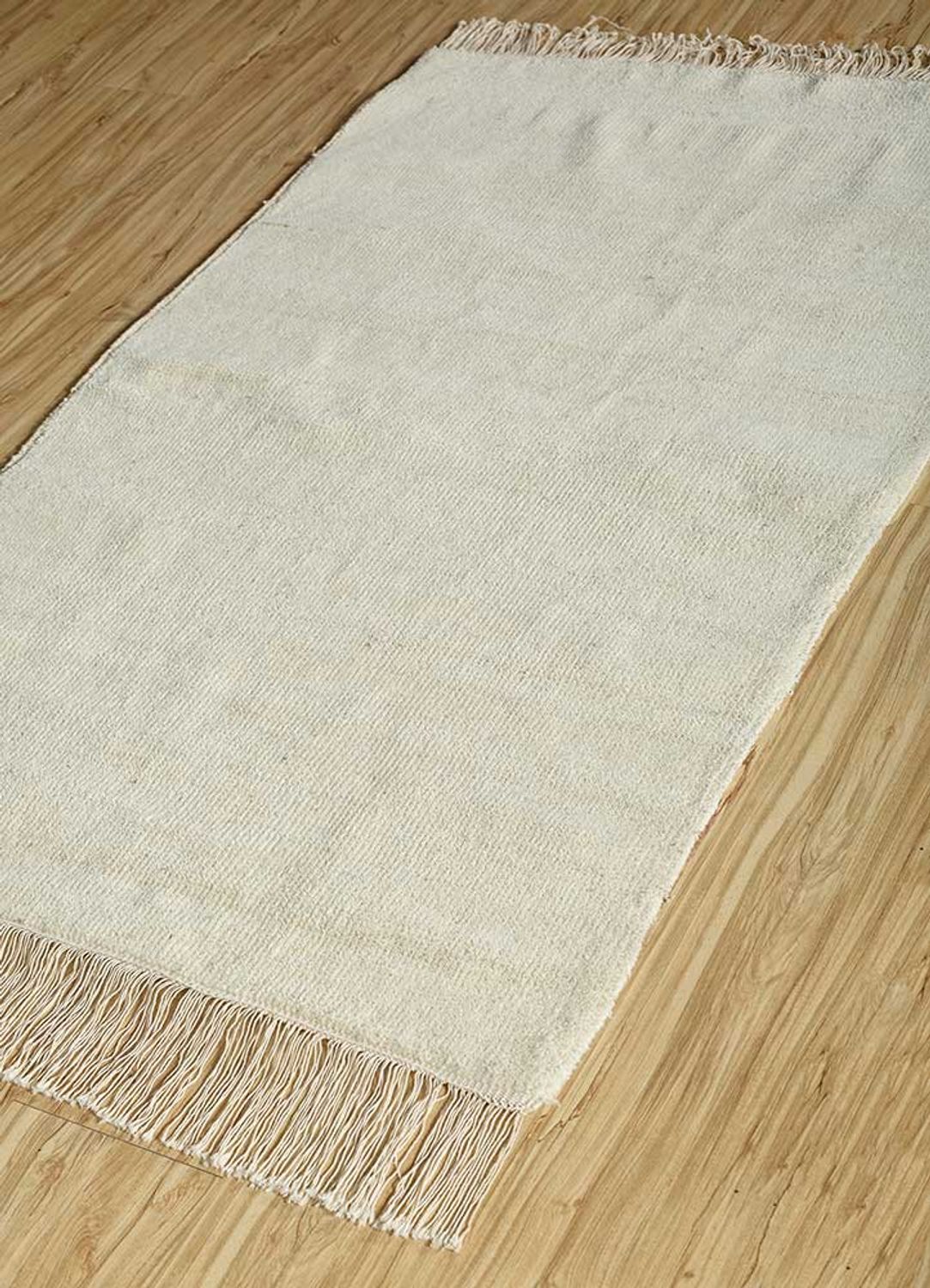 Wool Rug - 150 x 90 cm - sand