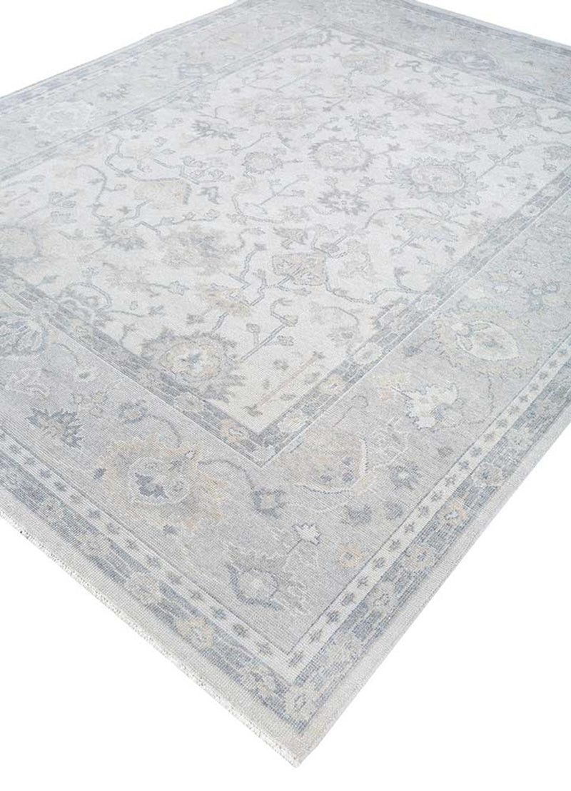 Wool Rug - 300 x 240 cm - light grey