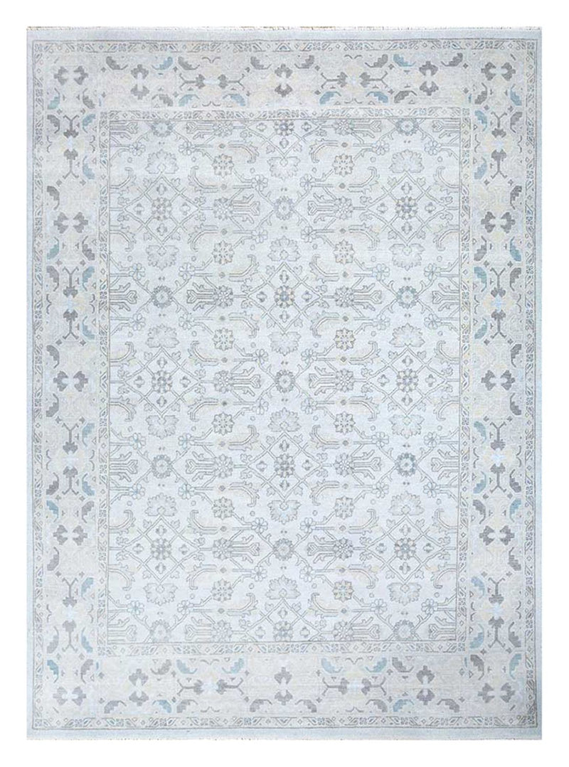 Wool Rug - 300 x 240 cm - light grey
