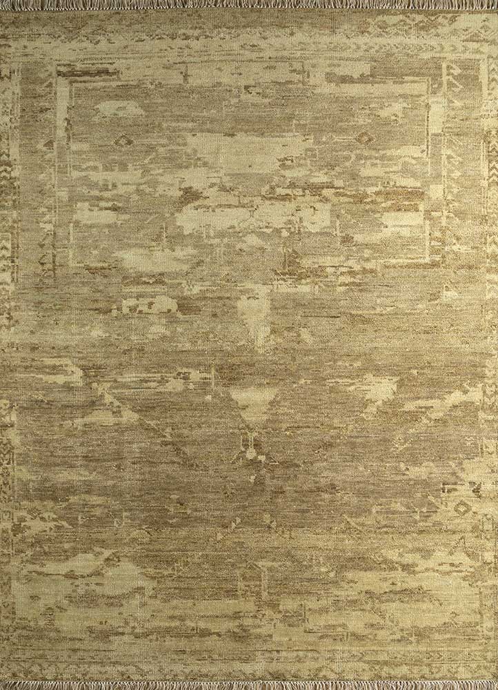 Wool Rug - 300 x 240 cm - gold