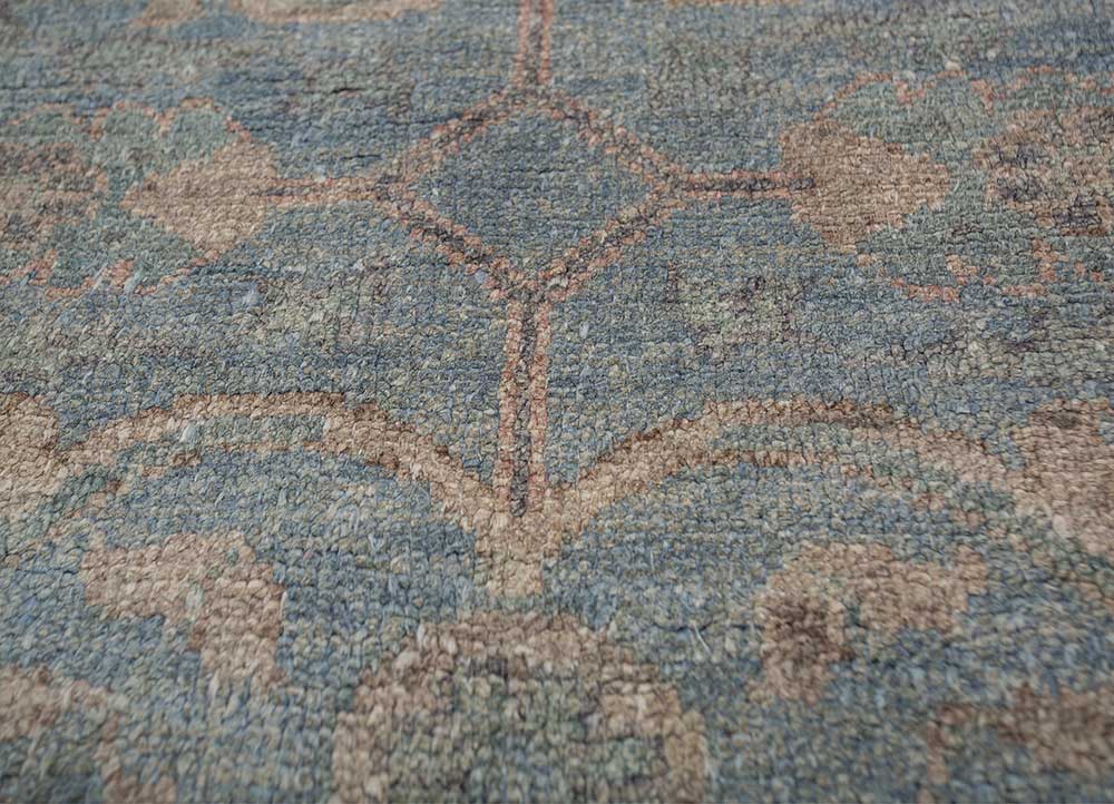 Designer Rug - 300 x 240 cm - blue