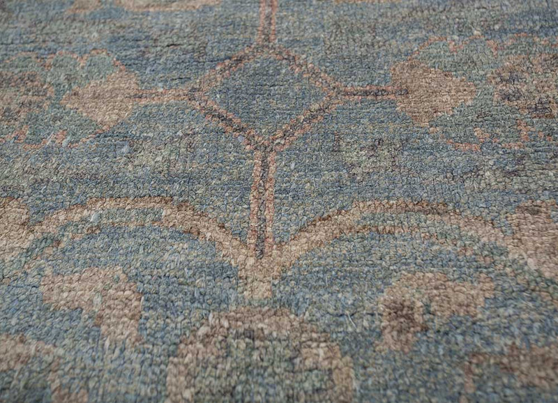 Designer Rug - 300 x 240 cm - blue