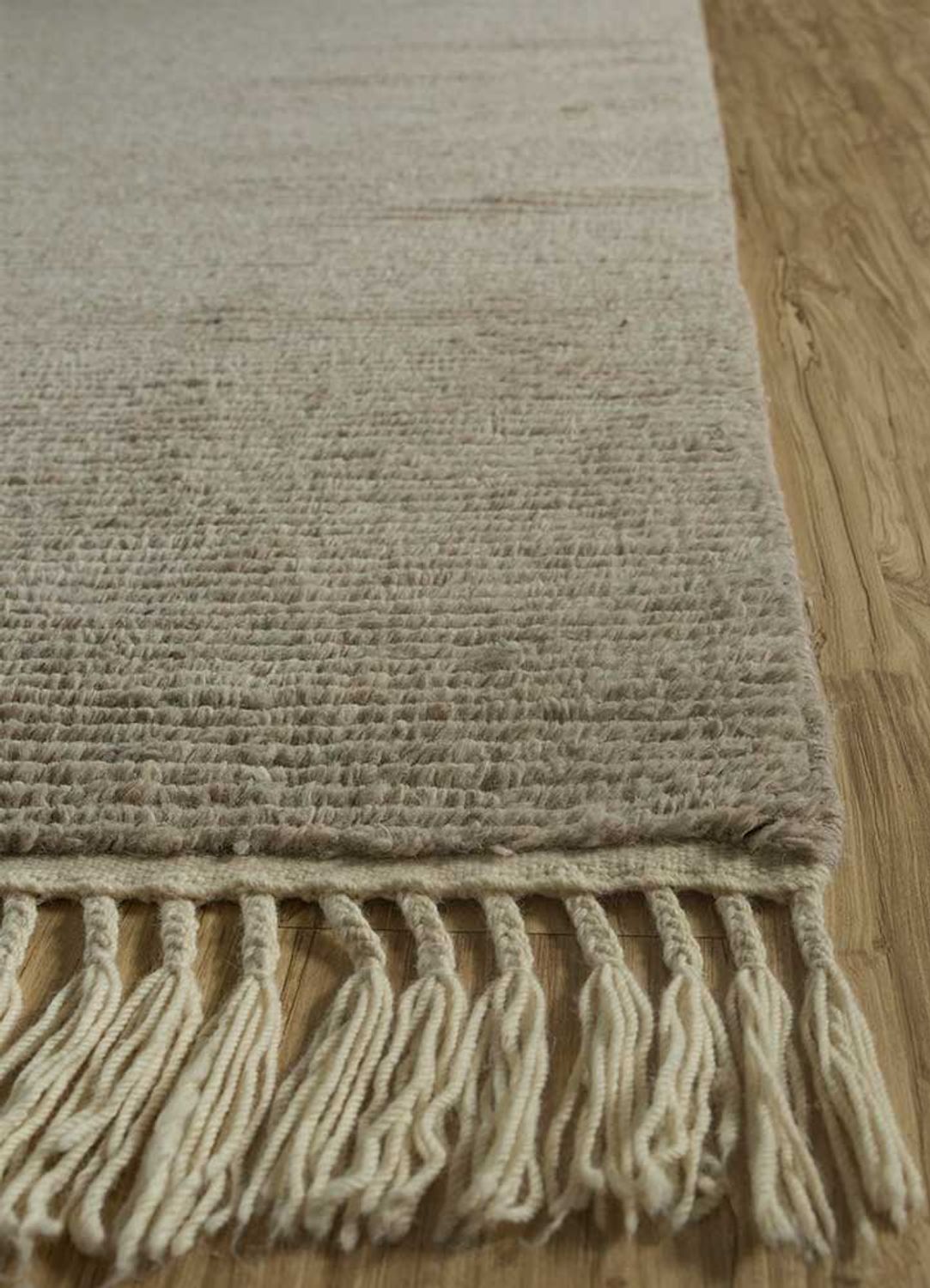 Wool Rug - 300 x 240 cm - beige