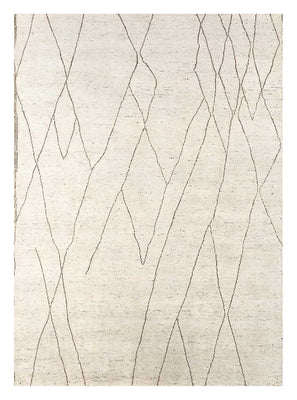 Wool Rug - 300 x 240 cm - natural white