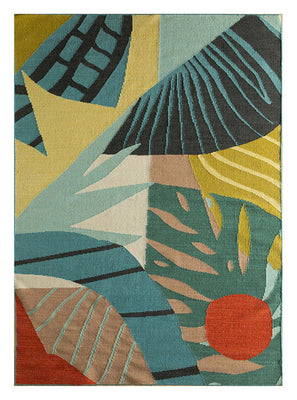 Wool Rug - 270 x 180 cm - multicolored