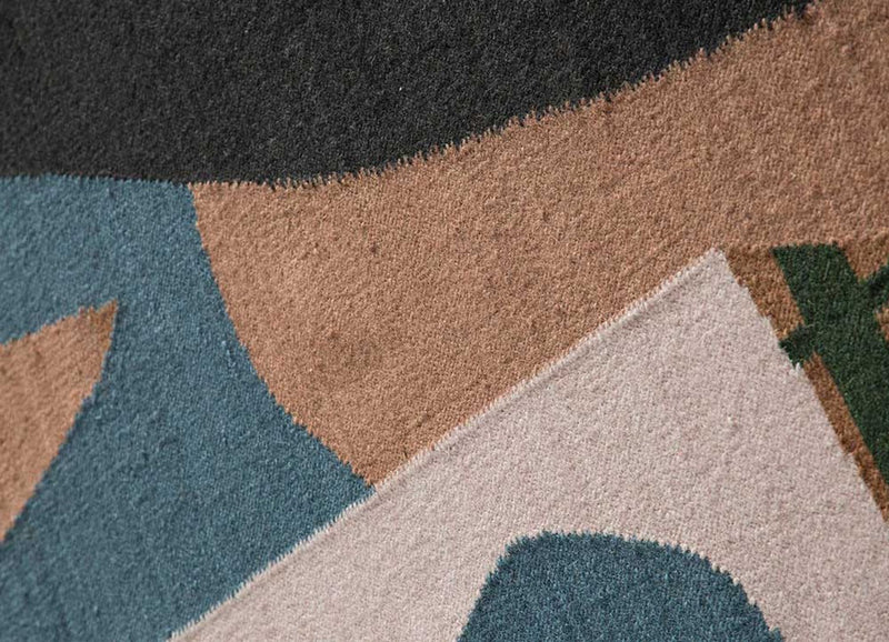 Wool Rug - 270 x 180 cm - multicolored