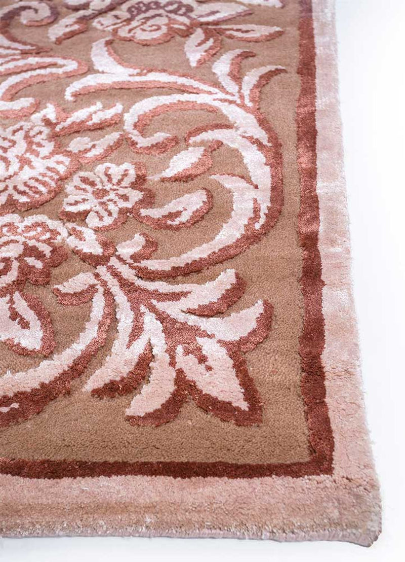 Wool Rug - 300 x 240 cm - light red