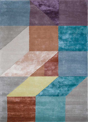 Wool Rug - 270 x 180 cm - multicolored