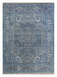 Wool Rug - 300 x 200 cm - dark blue