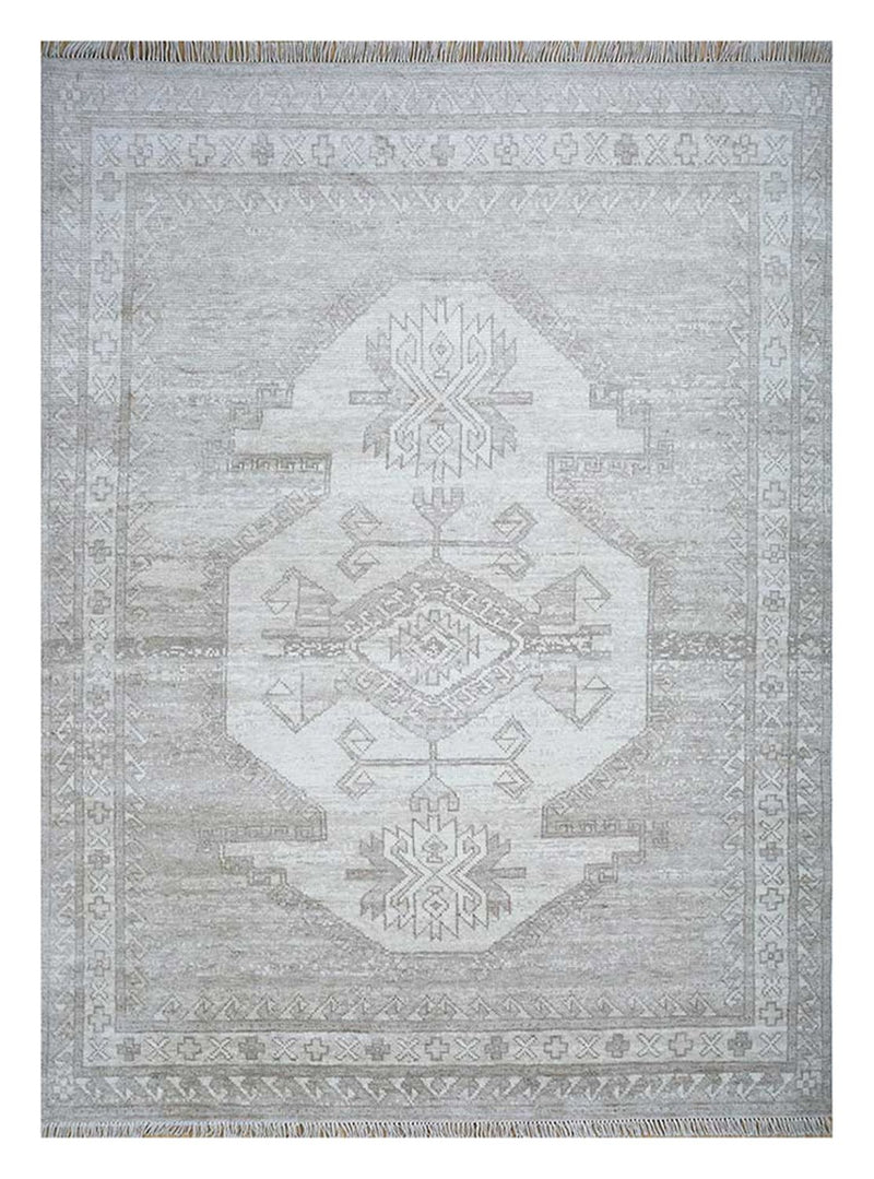 Wool Rug - 300 x 240 cm - light grey