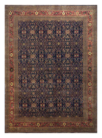 Wool Rug - 450 x 360 cm - blue