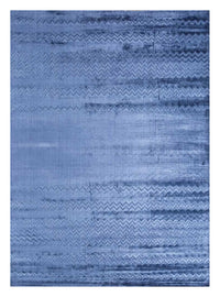 Viscose Rug - 300 x 240 cm - blue