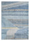Wool Rug - 240 x 150 cm - dark blue