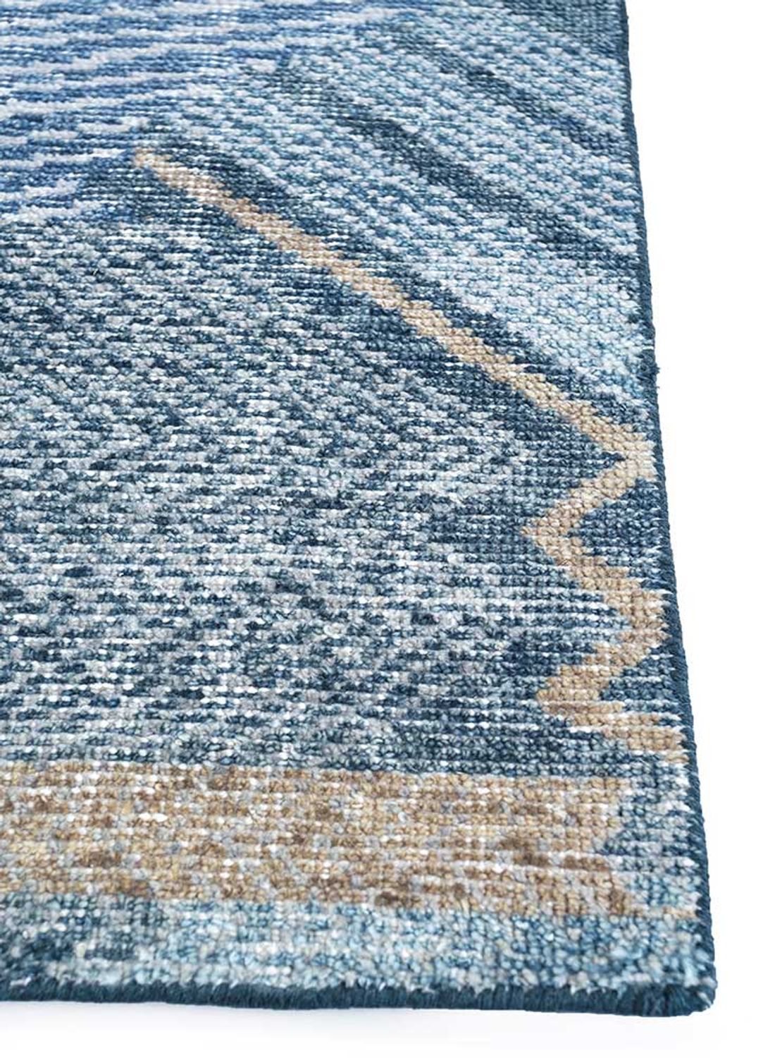 Wool Rug - 240 x 150 cm - dark blue