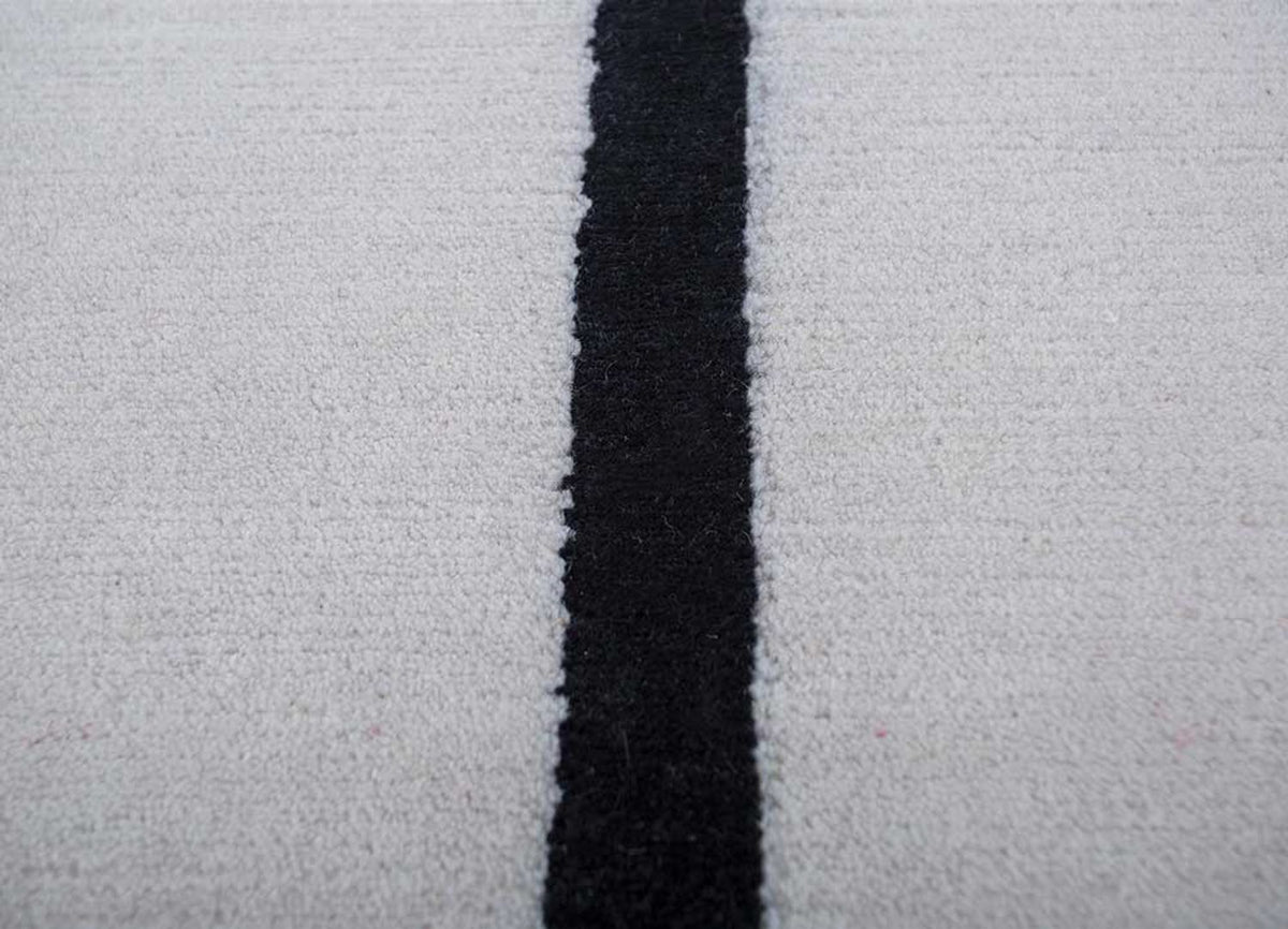 Wool Rug - 300 x 240 cm - dark grey