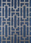 Wool Rug - 270 x 180 cm - blue