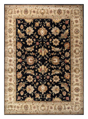 Wool Rug - 450 x 360 cm - black