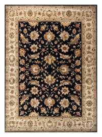 Wool Rug - 450 x 360 cm - black