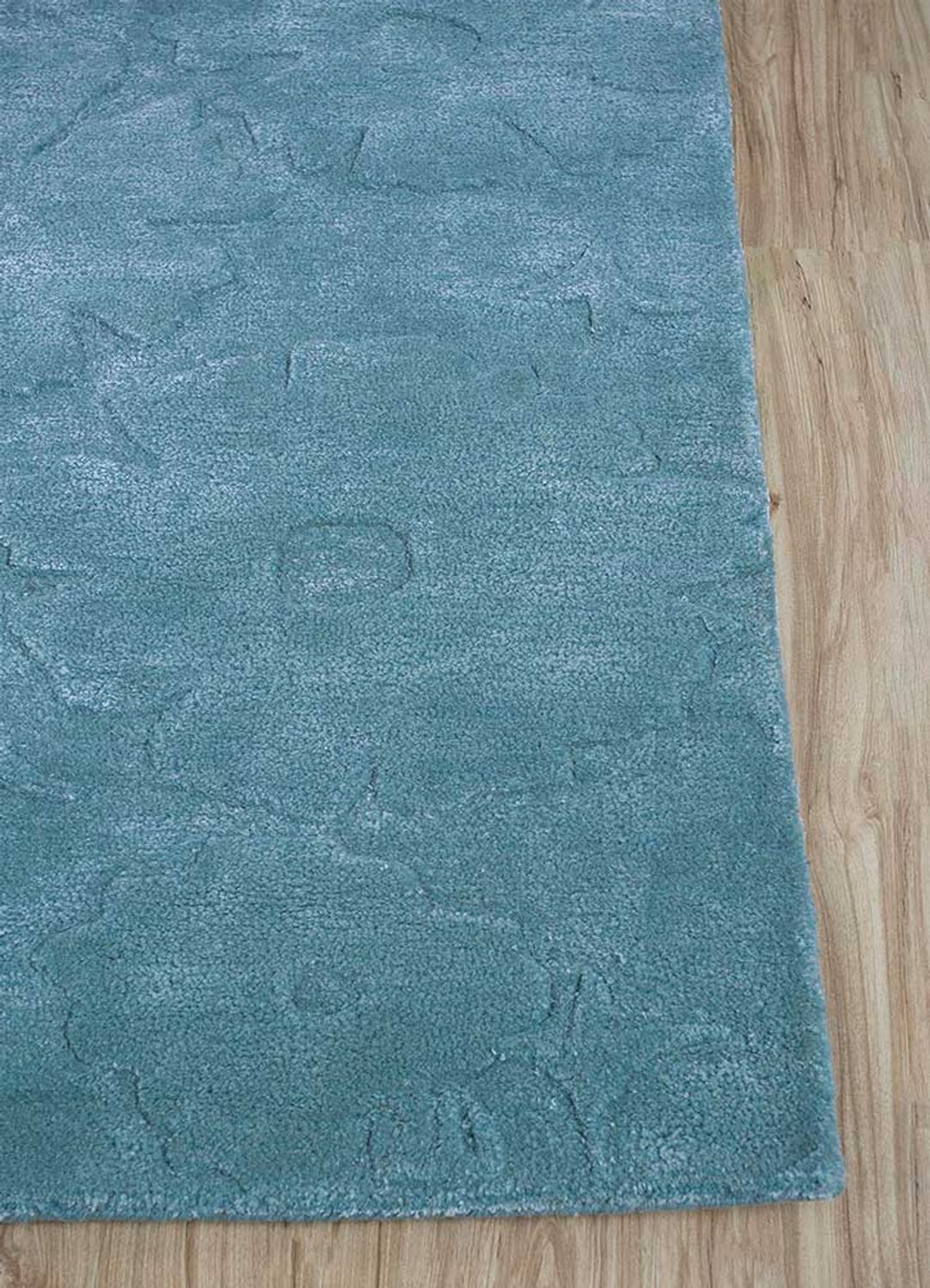 Wool Rug - 270 x 180 cm - turquoise
