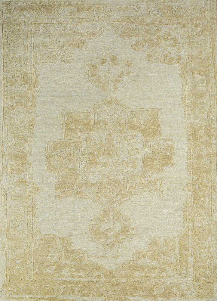 Wool Rug - 270 x 180 cm - gold