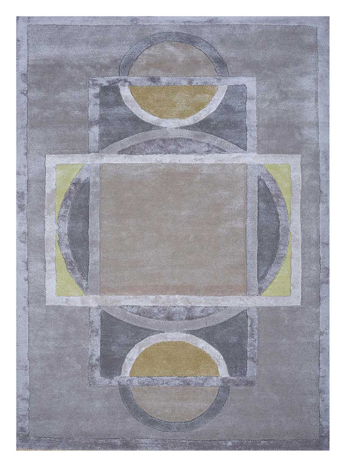 Wool Rug - 270 x 180 cm - violet