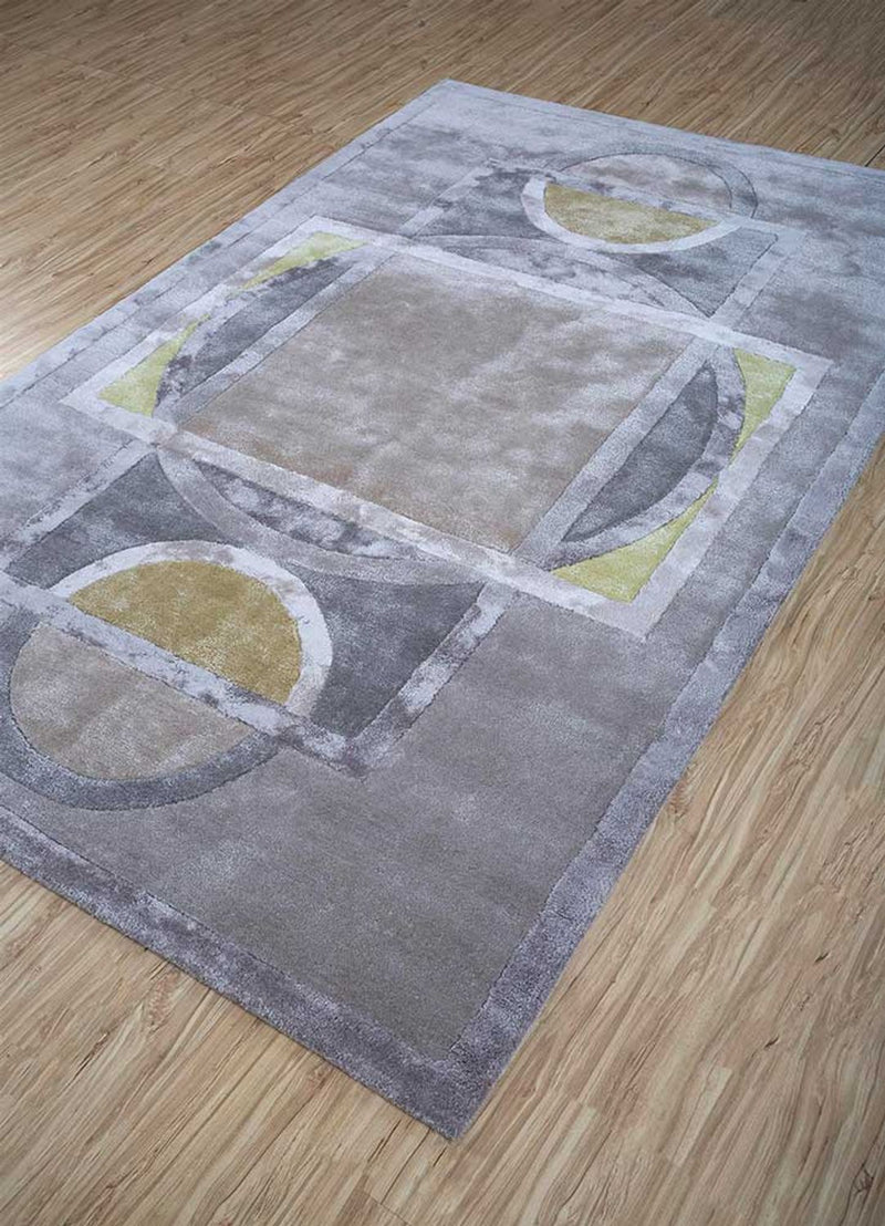 Wool Rug - 270 x 180 cm - violet