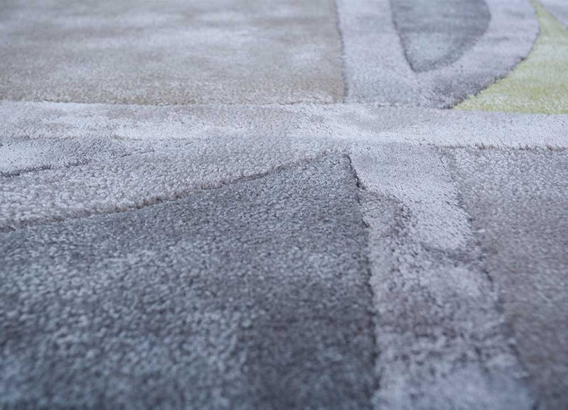 Wool Rug - 270 x 180 cm - violet