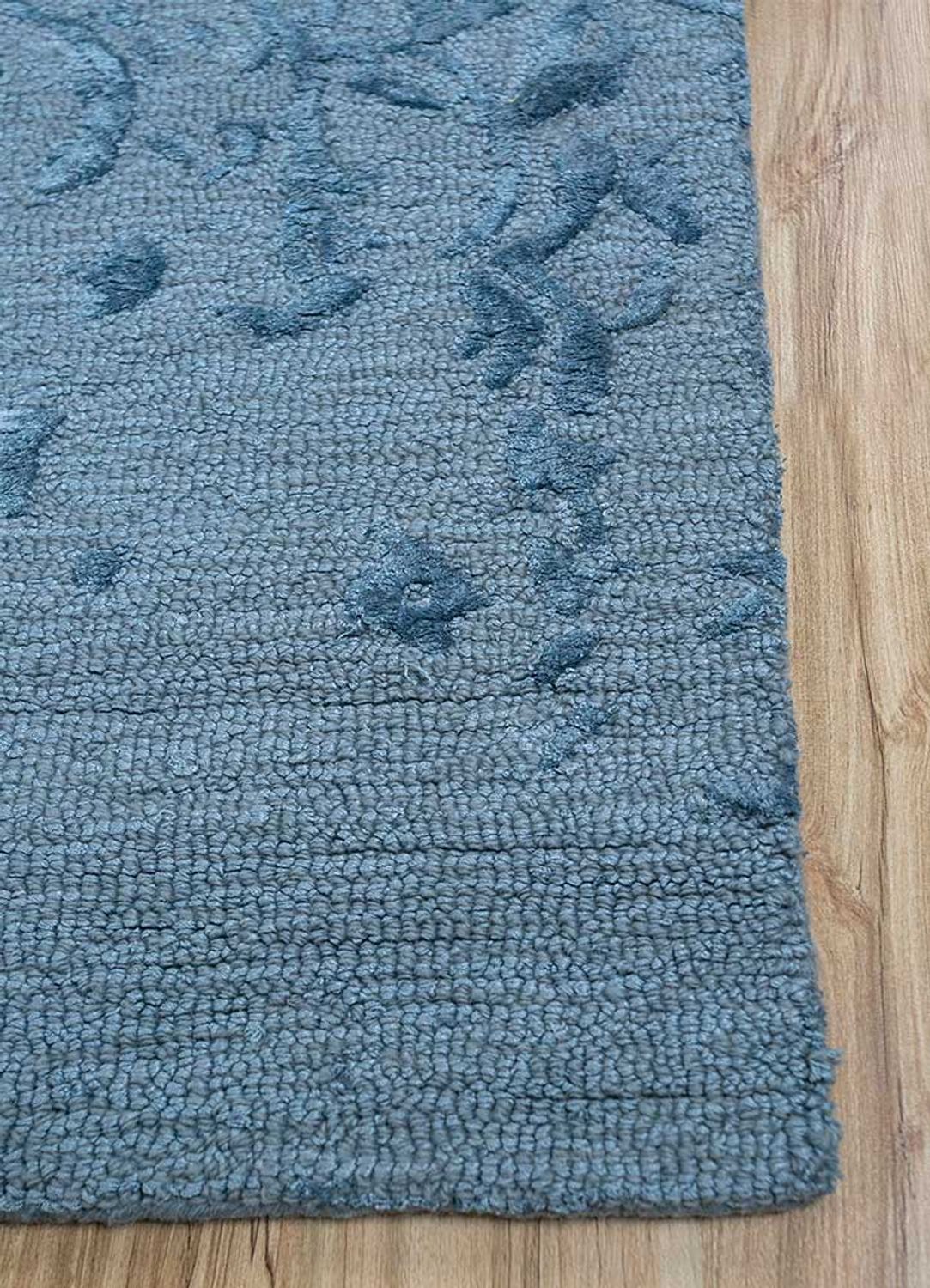 Wool Rug - 270 x 180 cm - blue