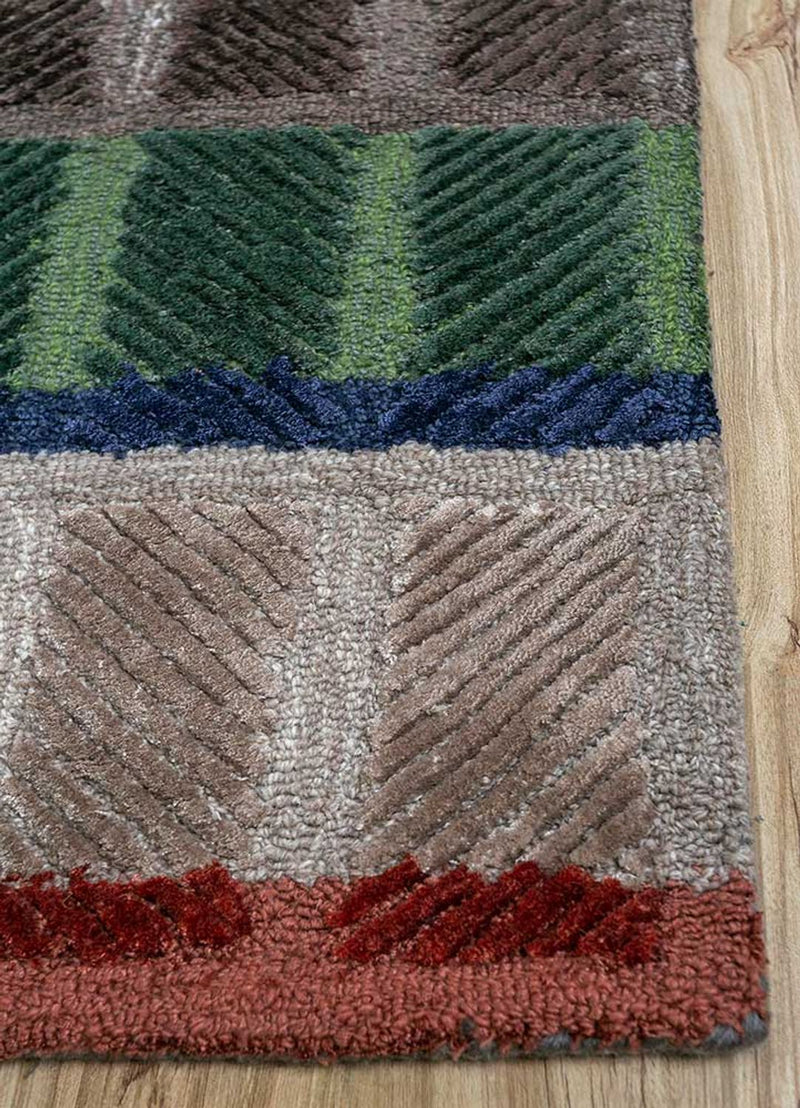 Wool Rug - 270 x 180 cm - multicolored