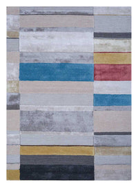 Wool Rug - 270 x 180 cm - silver