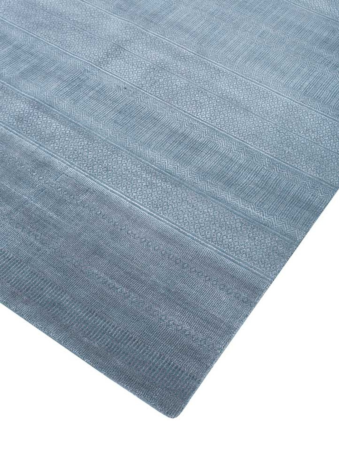 Wool Rug - 300 x 240 cm - blue