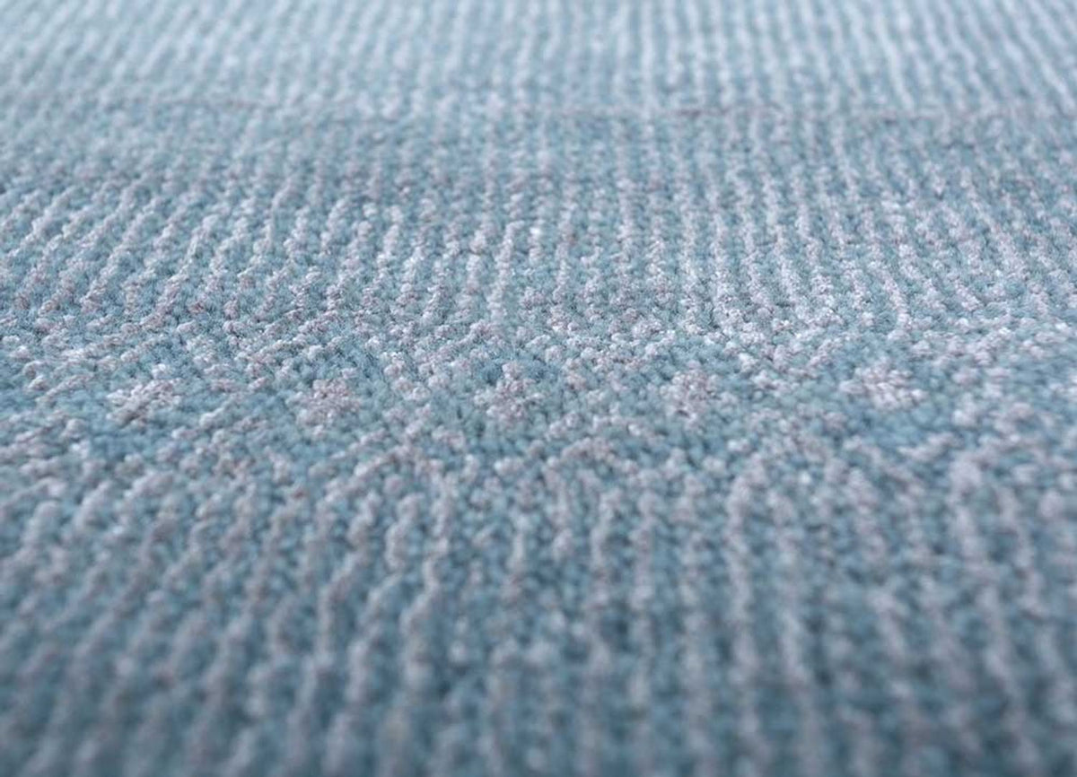 Wool Rug - 300 x 240 cm - blue