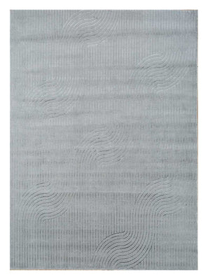 Wool Rug - 300 x 240 cm - grey