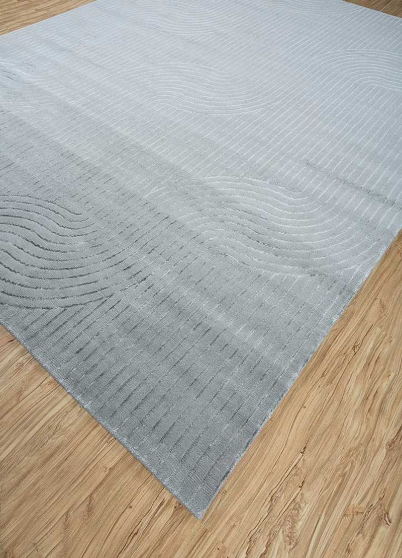 Wool Rug - 300 x 240 cm - grey