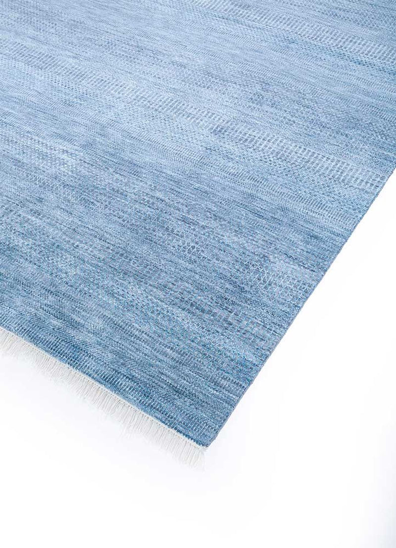 Wool Rug - 270 x 180 cm - sea blue