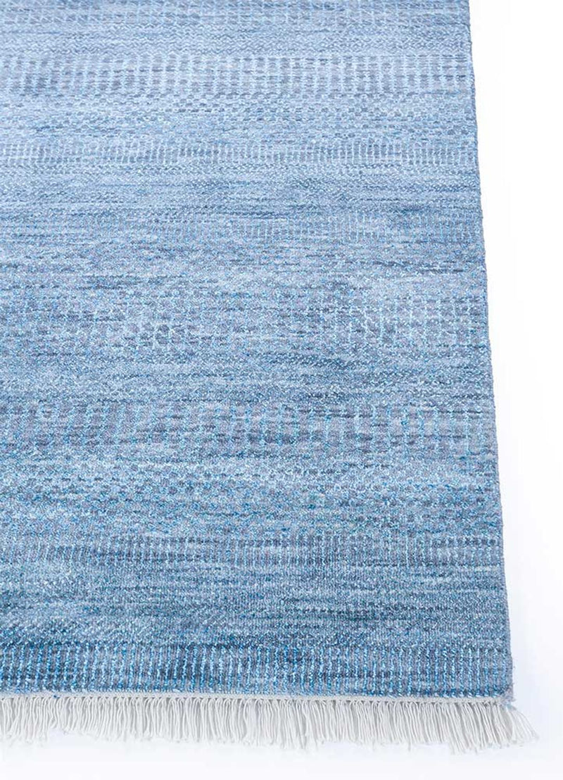 Wool Rug - 270 x 180 cm - sea blue