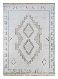 Wool Rug - 300 x 240 cm - light grey