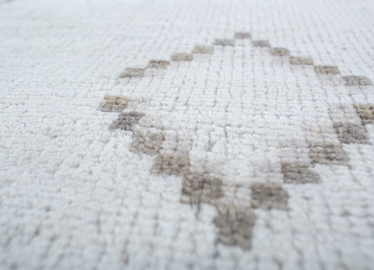 Wool Rug - 300 x 240 cm - light grey