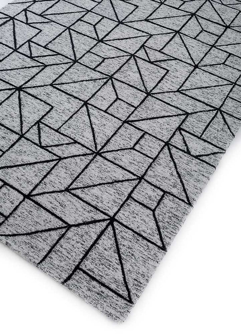 Wool Rug - 330 x 240 cm - grey