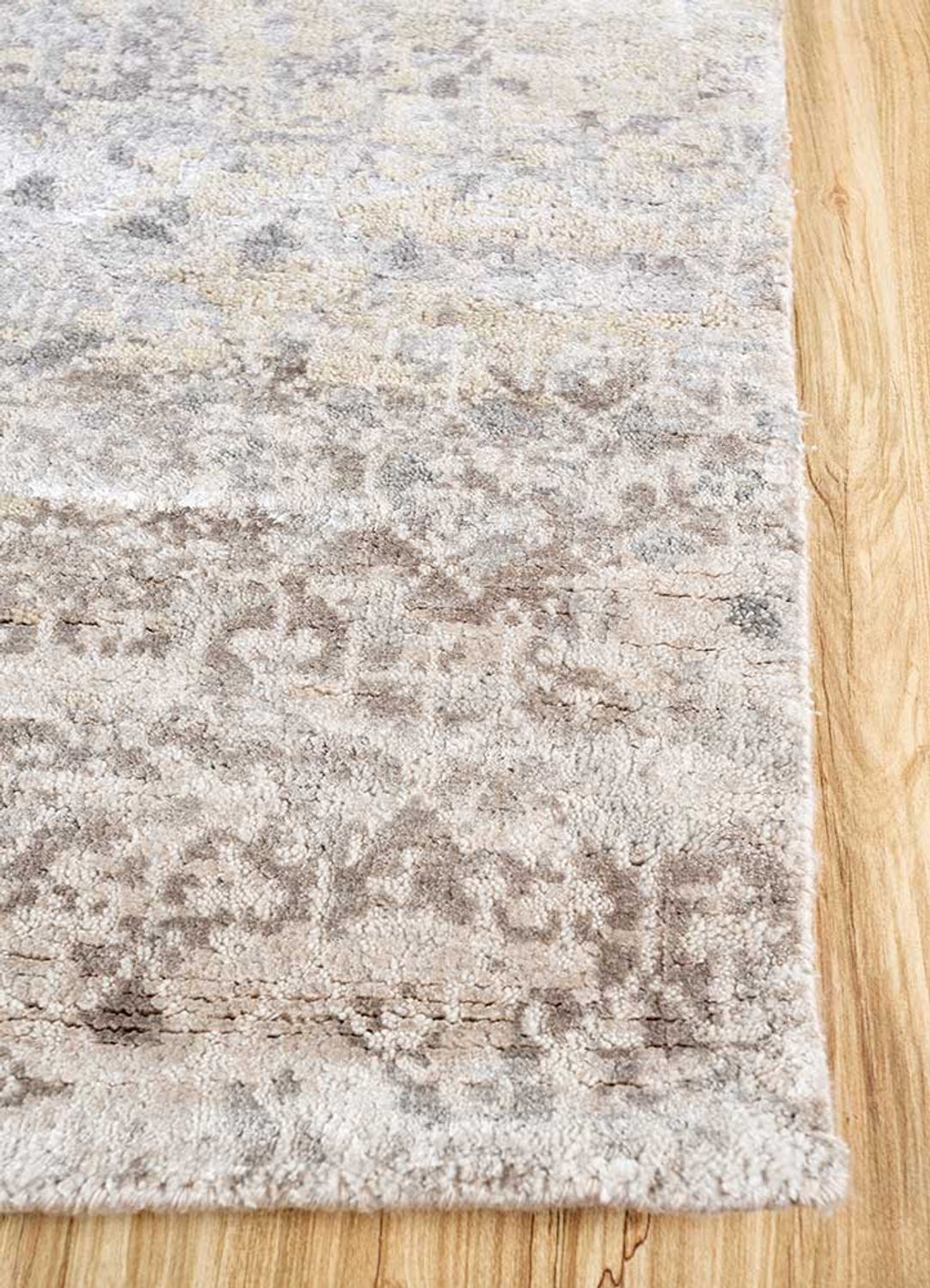 Wool Rug - 300 x 240 cm - grey